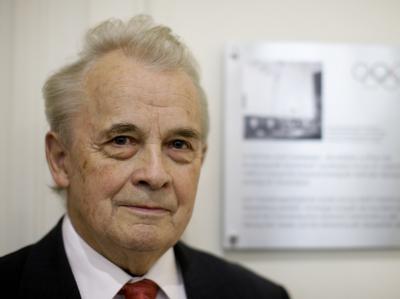Walther Tröger fordert Verständnis für das Nein zur Schweigeminute. Foto: Rolf Vennenbernd IOC-Ehrenmitglied