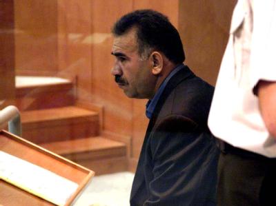Der inhaftierte Chef der verbotenen Kurdischen Arbeiterpartei PKK, Abdullah Öcalan. (Archivbild) Öcalan-Prozess