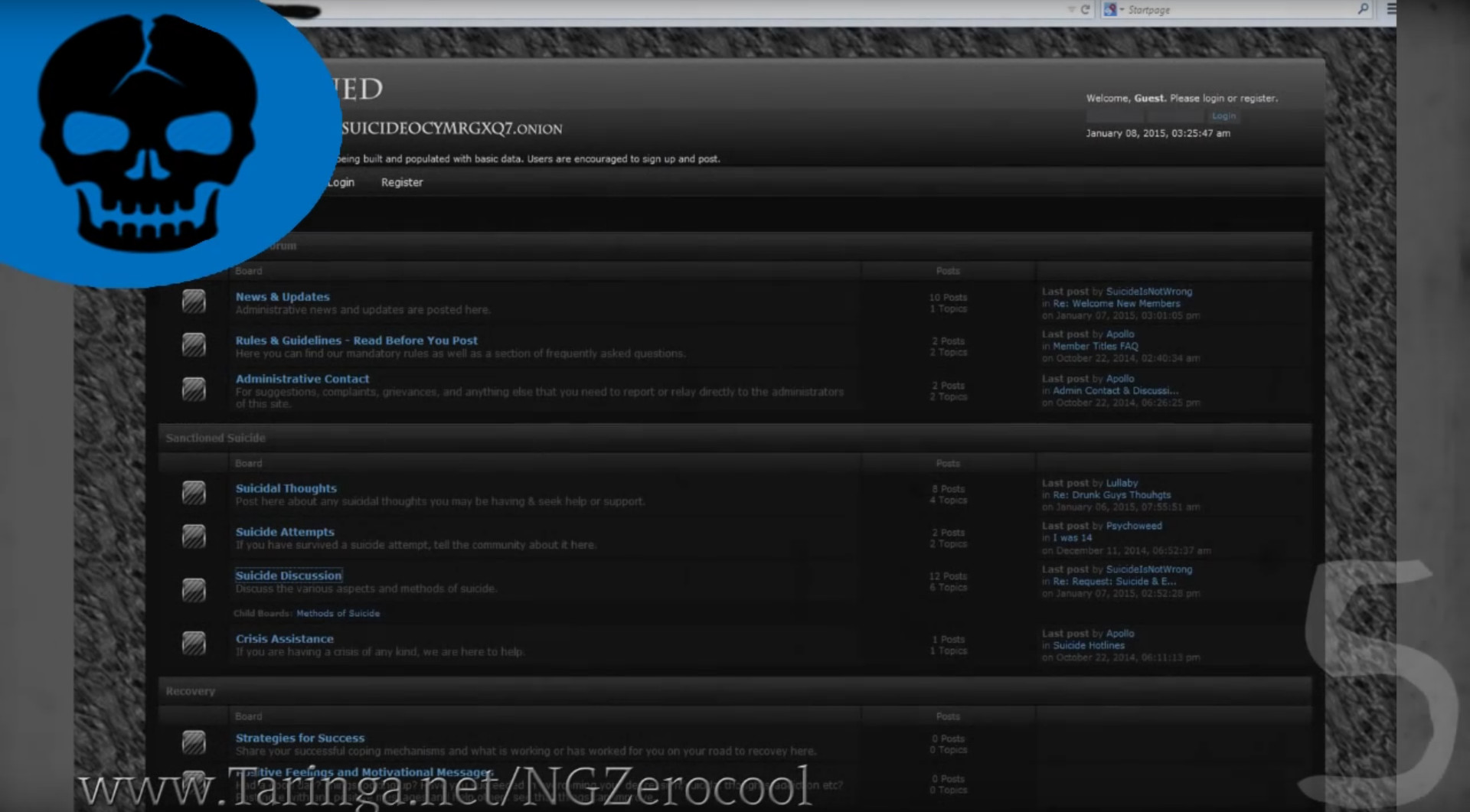 Kranke Seiten Im Deep Web