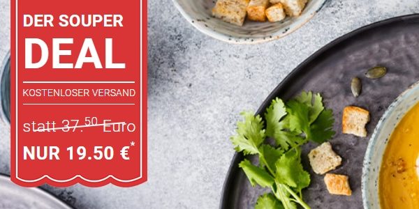 LittleLunch Souperdeal – 12 Suppen 2 Boxen Zum Preis Von